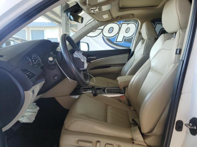 5J8YD4H77JL000613 - 2018 ACURA MDX TECHNOLOGY Weiß Foto 7