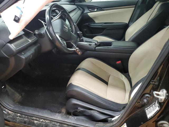 SHHFK7H73JU234603 - 2018 HONDA CIVIC EXL შავი ფოტო 7