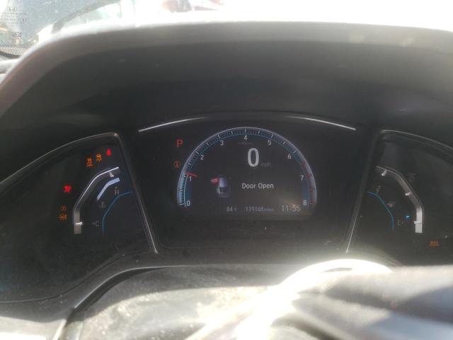 SHHFK7H73JU234603 - 2018 HONDA CIVIC EXL შავი ფოტო 9