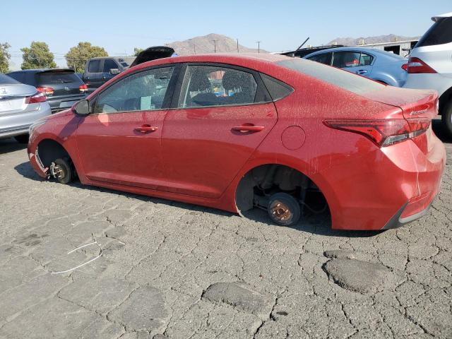 3KPC24A63ME148965 - 2021 HYUNDAI ACCENT SE RED photo 2