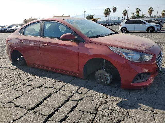 3KPC24A63ME148965 - 2021 HYUNDAI ACCENT SE RED photo 4