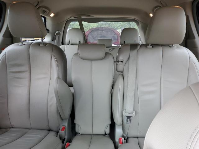 5TDYK3DC7DS365569 - 2013 TOYOTA SIENNA XLE შავი ფოტო 10