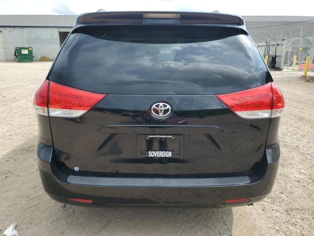 5TDYK3DC7DS365569 - 2013 TOYOTA SIENNA XLE შავი ფოტო 6