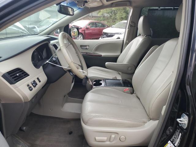 5TDYK3DC7DS365569 - 2013 TOYOTA SIENNA XLE შავი ფოტო 7