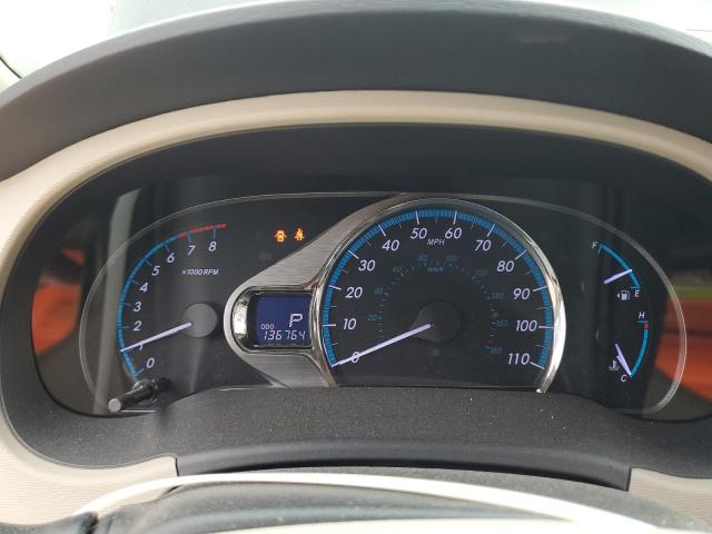 5TDYK3DC7DS365569 - 2013 TOYOTA SIENNA XLE შავი ფოტო 9