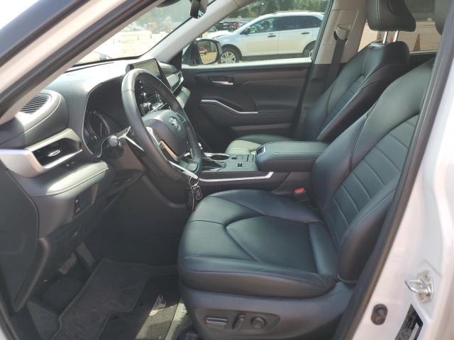5TDGZRAH8NS119013 - 2022 TOYOTA HIGHLANDER XLE WHITE photo 7