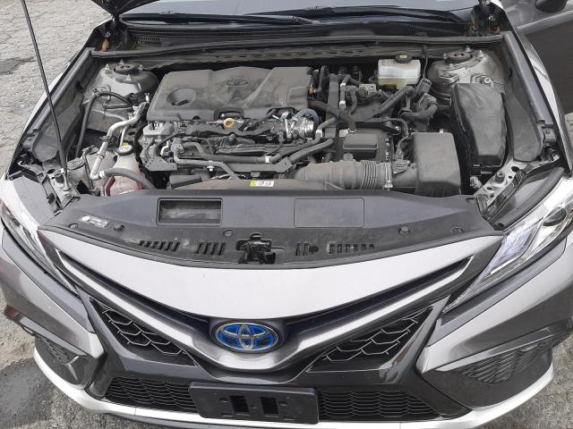 4T1K31AK7MU029771 - 2021 TOYOTA CAMRY XSE GRAY photo 11