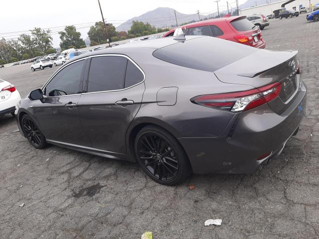 4T1K31AK7MU029771 - 2021 TOYOTA CAMRY XSE GRAY photo 2