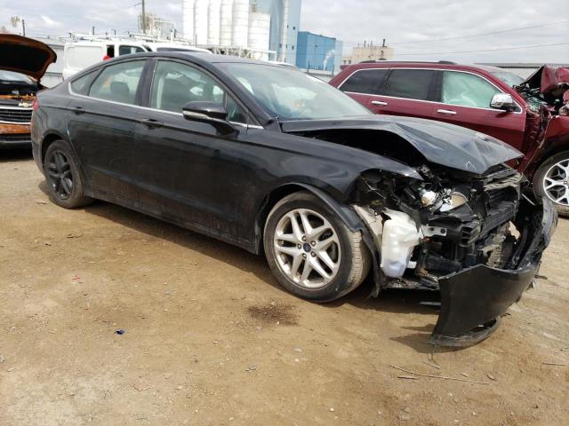 3FA6P0H79GR304404 - 2016 FORD FUSION SE BLACK photo 4