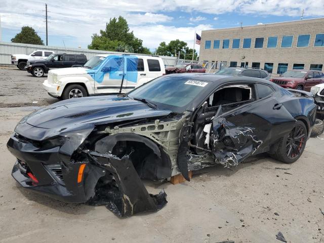 1G1FF1R72J0153455 - 2018 CHEVROLET CAMARO SS BLACK photo 1