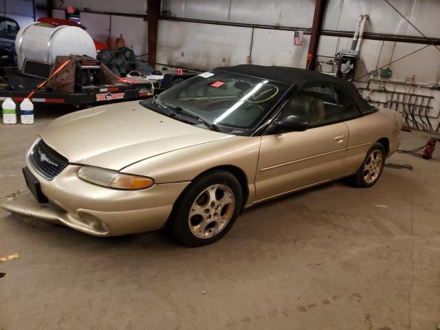 3C3EL55H4XT578726 - 1999 CHRYSLER SEBRING JXI GOLD photo 1