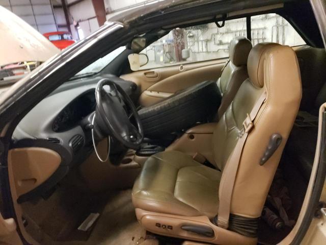 3C3EL55H4XT578726 - 1999 CHRYSLER SEBRING JXI GOLD photo 7