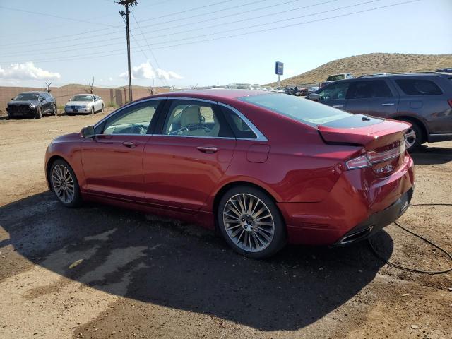 3LN6L2G90ER823225 - 2014 LINCOLN MKZ RED photo 2