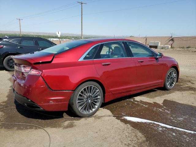 3LN6L2G90ER823225 - 2014 LINCOLN MKZ RED photo 3