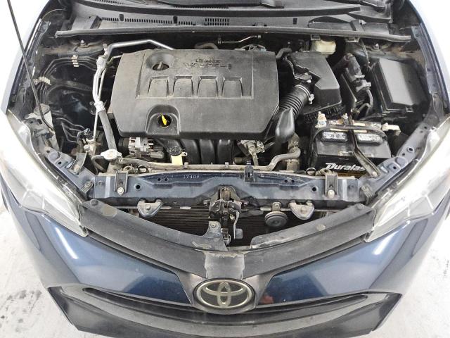 5YFBURHE3KP892755 - 2019 TOYOTA COROLLA L BLUE photo 11