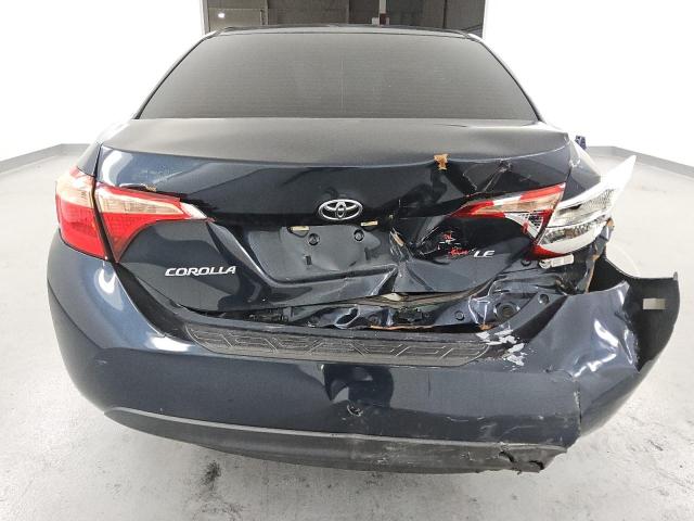 5YFBURHE3KP892755 - 2019 TOYOTA COROLLA L BLUE photo 6