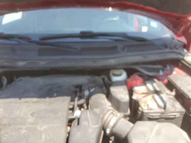 1FM5K8D82HGE35602 - 2017 FORD EXPLORER XLT წითელი ფოტო 12