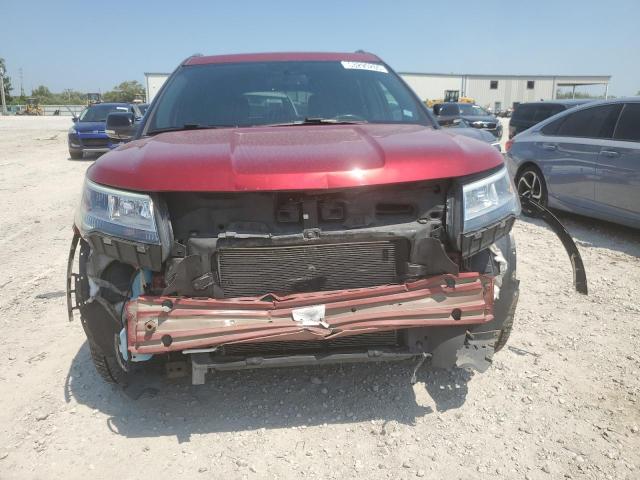 1FM5K8D82HGE35602 - 2017 FORD EXPLORER XLT წითელი ფოტო 5