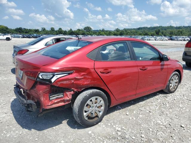 3KPC24A31JE007572 - 2018 HYUNDAI ACCENT SE RED photo 3