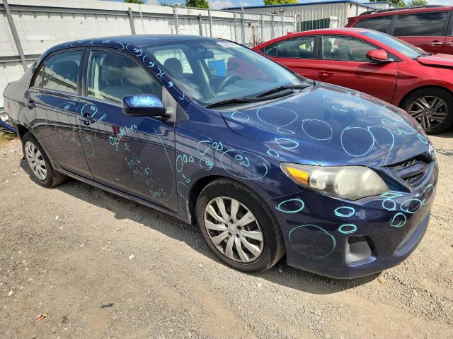 JTDBU4EE8DJ120895 - 2013 TOYOTA COROLLA BASE Mavi fotoğraf 4