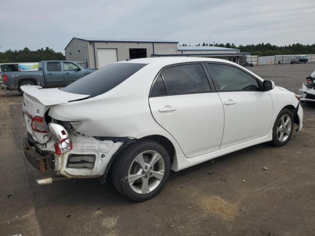 2T1BU4EE9CC769230 - 2012 TOYOTA COROALLA BASE WHITE photo 3