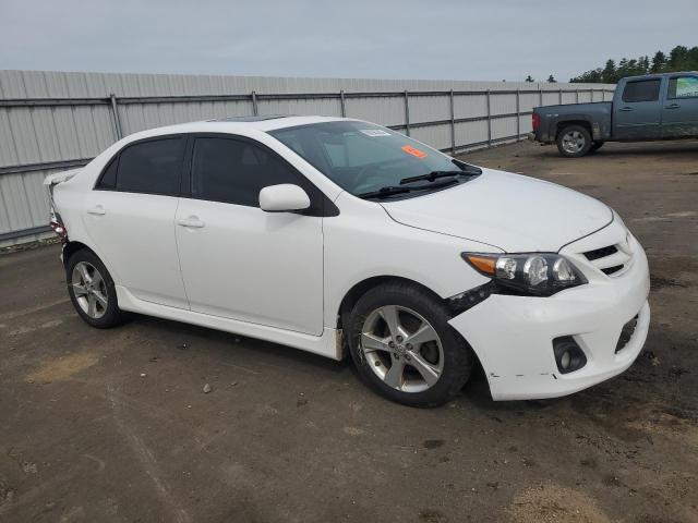 2T1BU4EE9CC769230 - 2012 TOYOTA COROALLA BASE WHITE photo 4