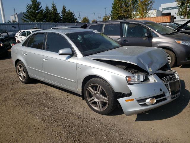 WAUDF78E77A143585 - 2007 AUDI A4 2.0T QUATTRO SILVER photo 4