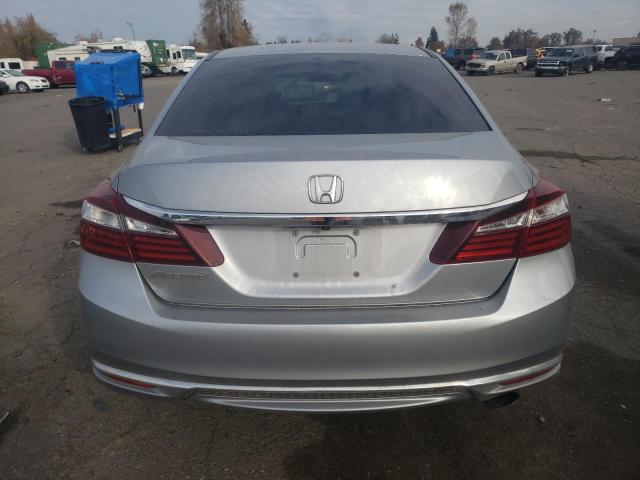 1HGCR2F38HA288101 - 2017 HONDA ACCORD EXL LX SILVER photo 6