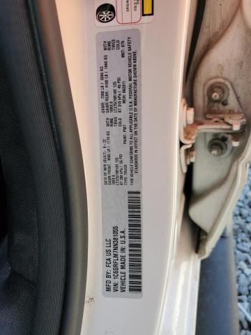 1C6SRFLM7NN381055 - 2022 RAM 1500 REBEL Blanc photo 12