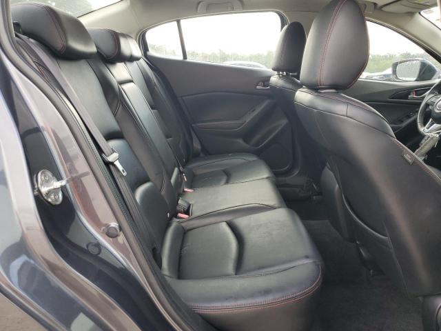 JM1BM1X74G1306113 - 2016 MAZDA 3 GRAND TOURING ნაცრისფერი ფოტო 10