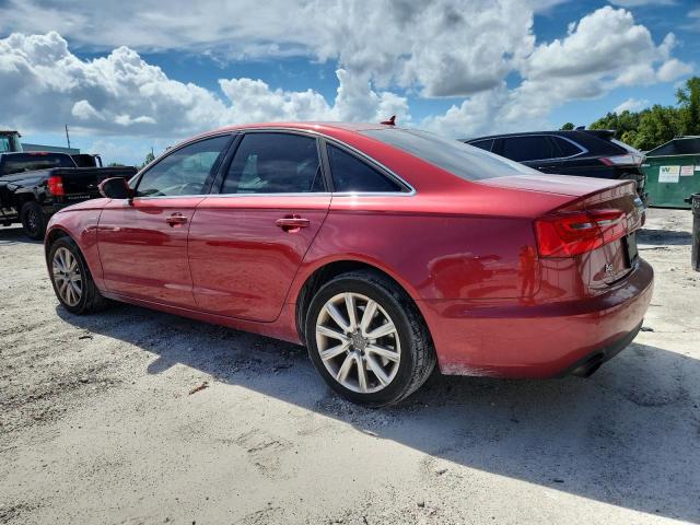 WAUGGAFC4DN050116 - 2013 AUDI A6 PREMIUM PLUS 勃艮第红 照片 2