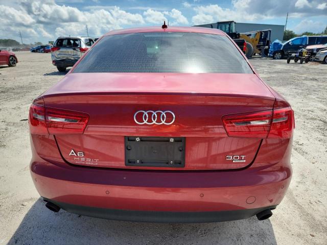 WAUGGAFC4DN050116 - 2013 AUDI A6 PREMIUM PLUS 勃艮第红 照片 6
