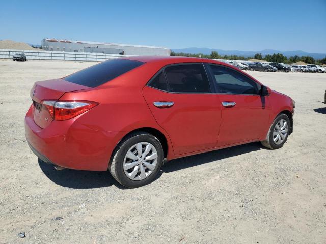 5YFBURHE6GP524982 - 2016 TOYOTA COROLLA L RED photo 3