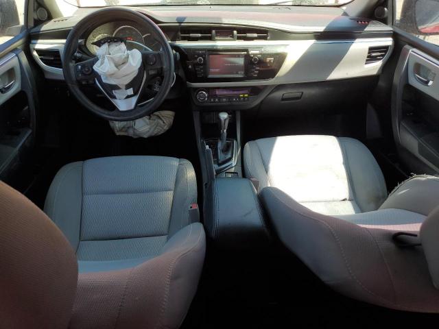 5YFBURHE6GP524982 - 2016 TOYOTA COROLLA L RED photo 8