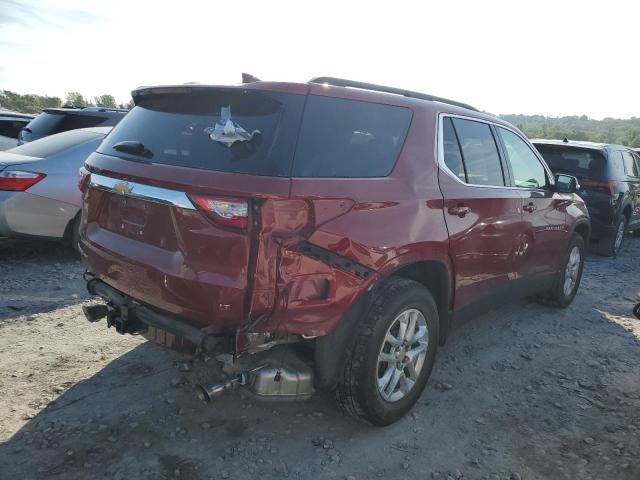 1GNEVGKW4KJ288532 - 2019 CHEVROLET TRAVERSE LT RED photo 3