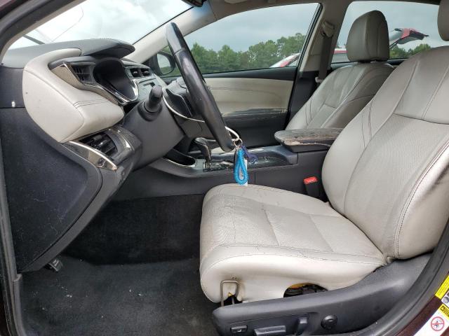 4T1BK1EBXDU059392 - 2013 TOYOTA AVALON BASE 勃艮第红 照片 7