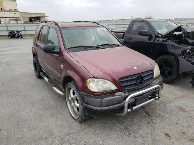 4JGAB54E5XA125979 - 1999 MERCEDES-BENZ ML 320 BURGUNDY photo 1