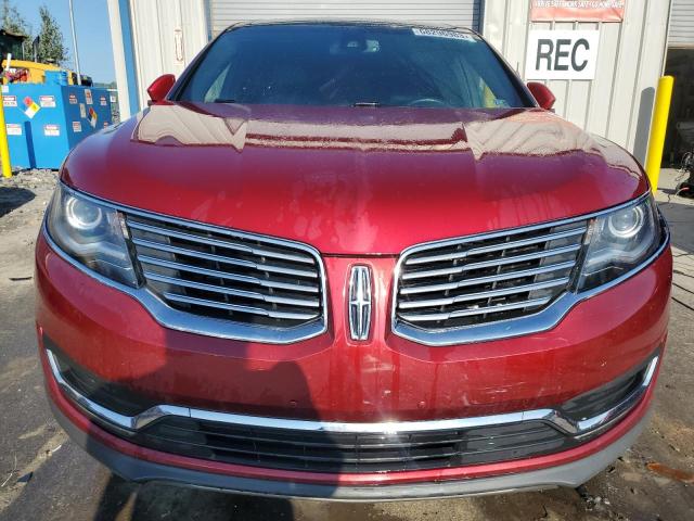 2LMTJ8LR0GBL39403 - 2016 LINCOLN MKX RESERVE RED photo 5