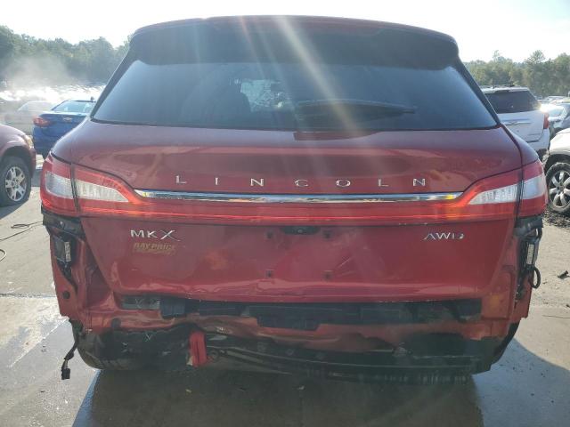 2LMTJ8LR0GBL39403 - 2016 LINCOLN MKX RESERVE RED photo 6