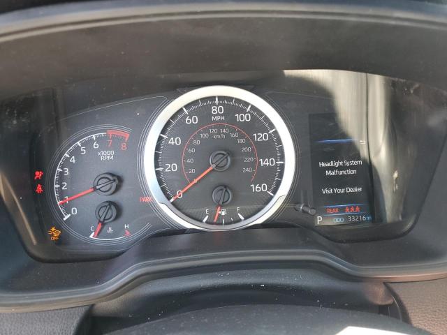 JTDS4MCE8NJ088597 - 2022 TOYOTA COROLLA SE WHITE photo 9