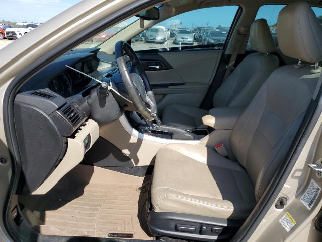 1HGCR3F82DA041510 - 2013 HONDA ACCORD EXL TAN photo 7