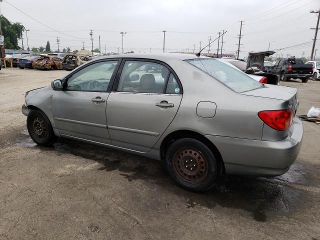 1NXBR32E24Z279874 - 2004 TOYOTA COROLLA CE SILVER photo 2