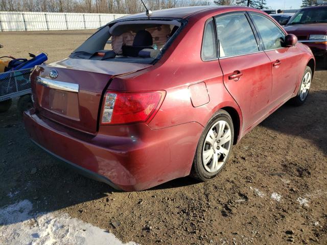 JF1GE6A65BH516449 - 2011 SUBARU IMPREZA 2.5I RED photo 3