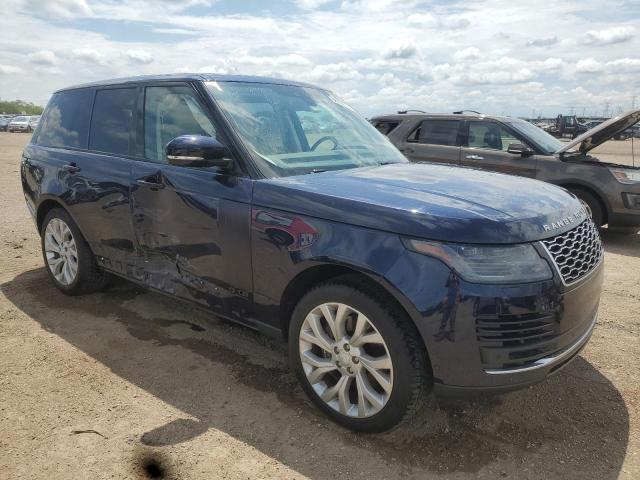 SALGS2RU1LA572633 - 2020 LAND ROVER RANGE ROVE HSE BLUE photo 4