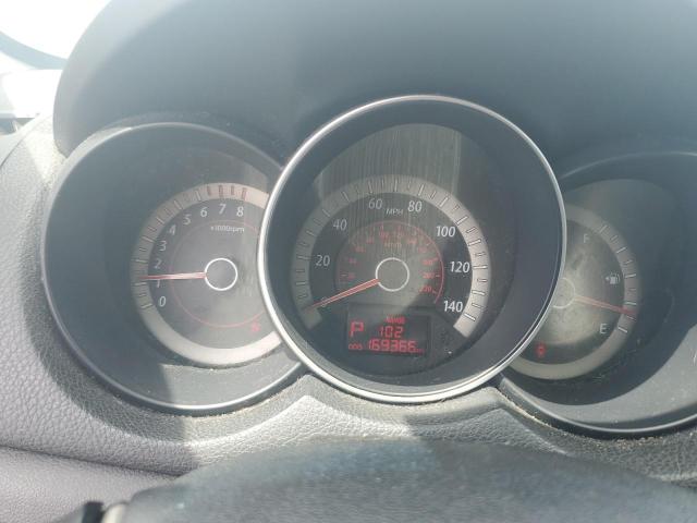 KNAFU4A23C5501572 - 2012 KIA FORTE EX RED photo 9