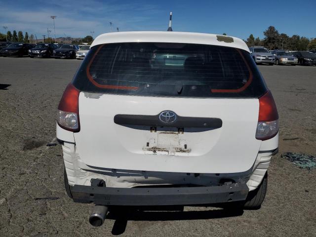 2T1KR32E83C100740 - 2003 TOYOTA COROLLA MA XR WHITE photo 6