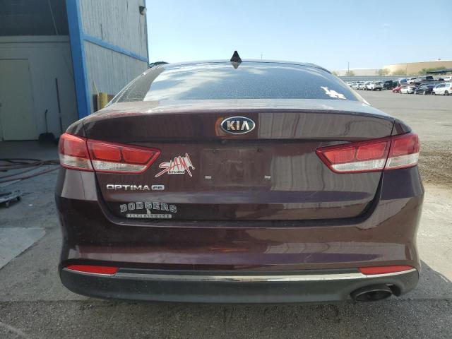 5XXGT4L38JG246409 - 2018 KIA OPTIMA LX BURGUNDY photo 6