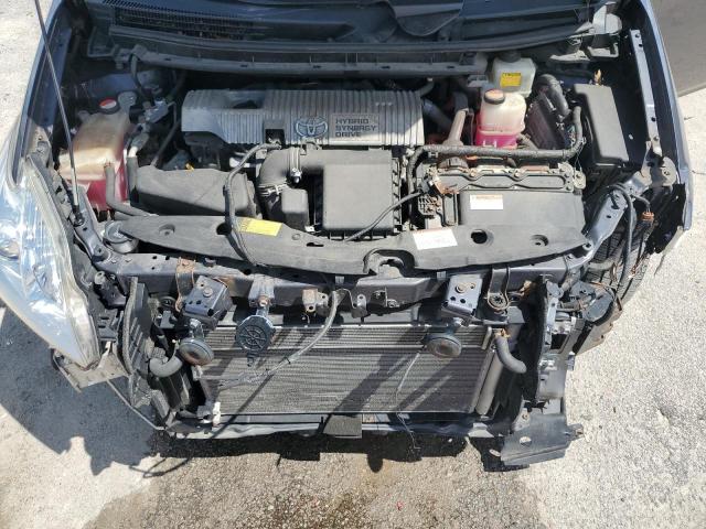 JTDKN3DU2F1890867 - 2015 TOYOTA PRIUS GRAY photo 11