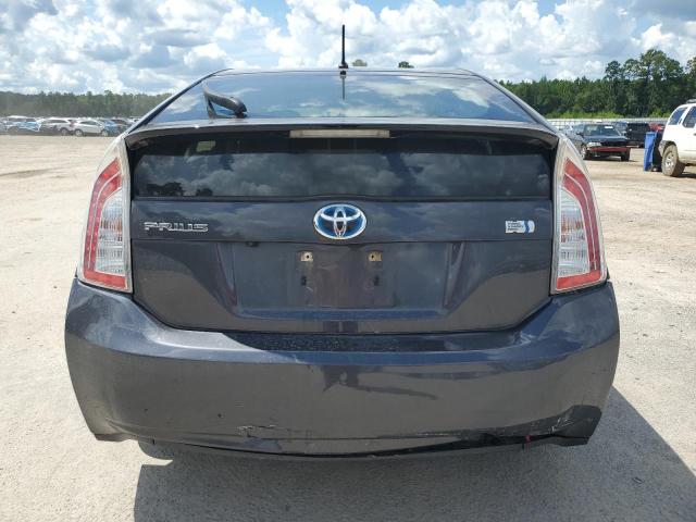 JTDKN3DU2F1890867 - 2015 TOYOTA PRIUS GRAY photo 6
