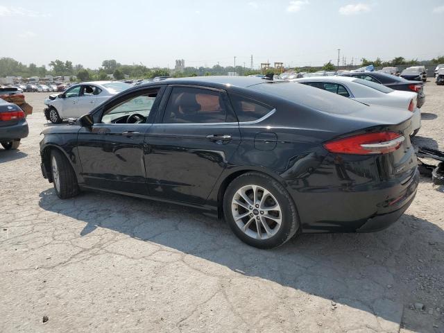 3FA6P0HD5KR283453 - 2019 FORD FUSION SE BLACK photo 2